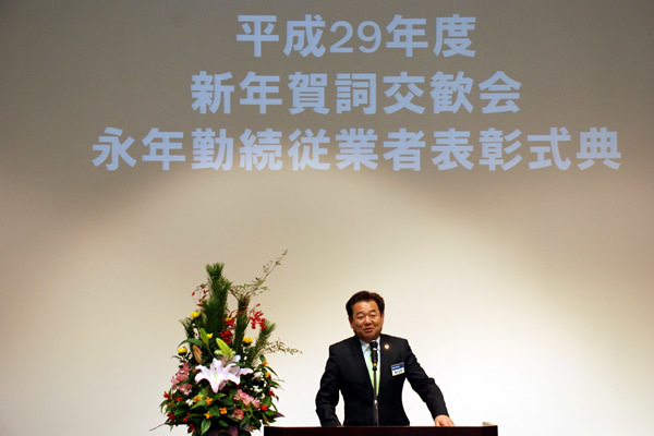 春日 商工会長あいさつ