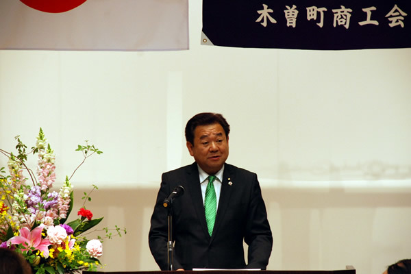 春日 商工会長あいさつ