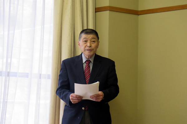 原支部長 あいさつ