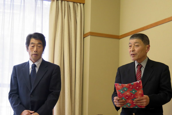 丸山　新支部長